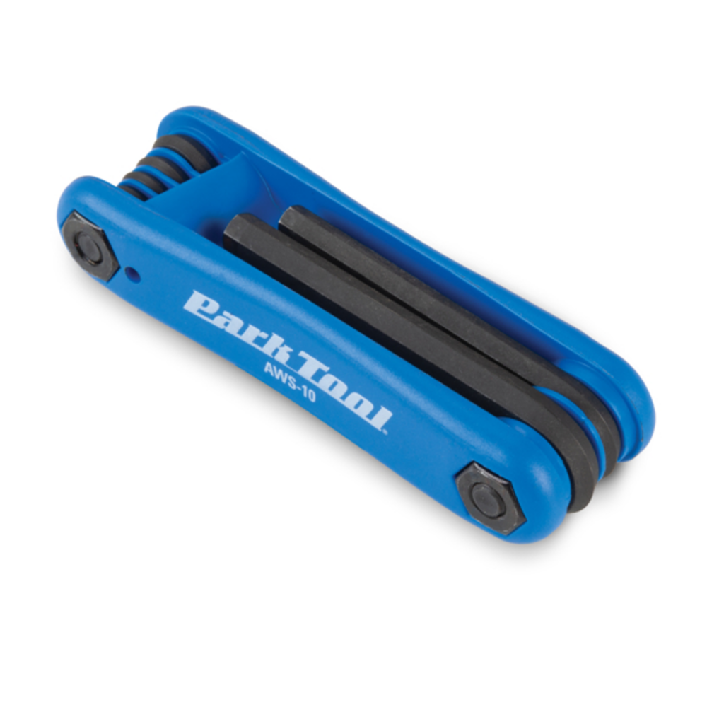 AWS-10-4 JUEGO DE LLAVES ALLEN HEXAGONALES PLEGABLES 1.5 - 6mm PARK TOOL