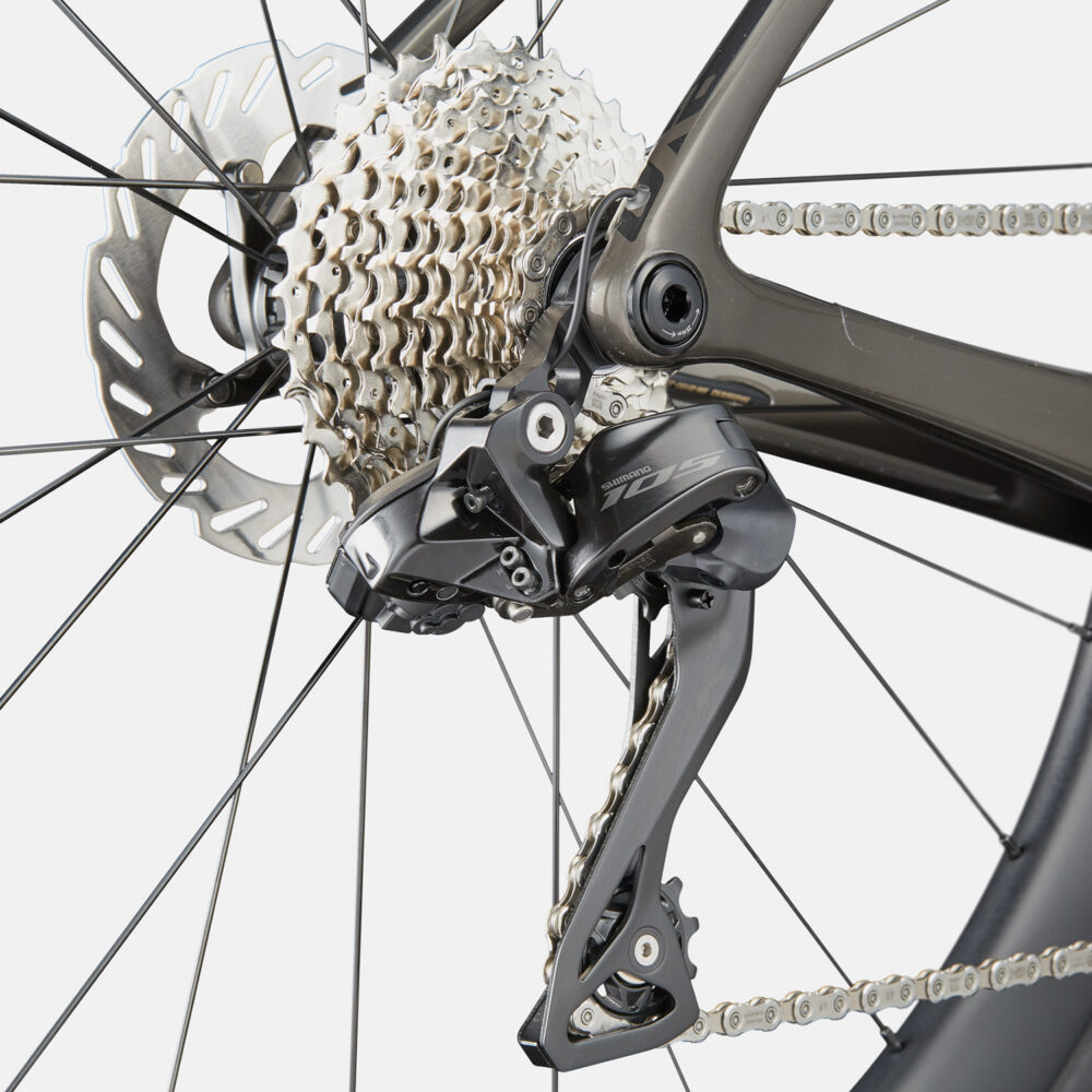 LLHFFFFHLGL Bicicleta Ruta Cannondale SuperSix EVO 5 105 12V. Di2 R7150 (Raw)