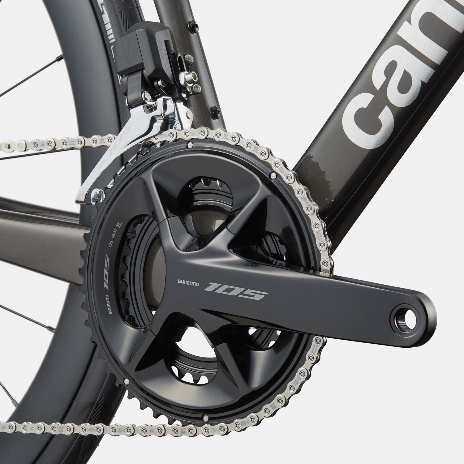LLHFFHLGL Bicicleta Ruta Cannondale SuperSix EVO 5 105 12V. Di2 R7150 (Raw)